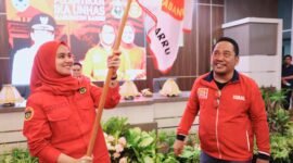 drg Hj Ulfah Nurul Huda Suardi, MARS dilantik secara resmi untuk menahkodai DPD IKA Unhas oleh Wakil Ketua I DPW IKA UNHAS Sulsel Muhammad Iqbal Arifin, di Baruga Singkerru Ada'e Barru, Kamis (30/05/2024).