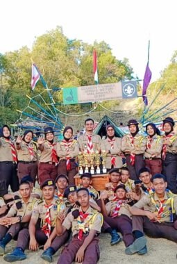 SMK Pelayaran Cetak Prestasi Gemilang di Ajang Pramuka Scout Competion 2024 Barru