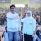 Dokter Ulfah - MHG bersama ribuan pendukungnya.