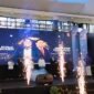 Suasana deklarasi dokter Ulfah - MHG sebagai bakal calon bupati dan wakil bupati Barru di gedung Islamic Centre, Selasa (27/8/2024).
