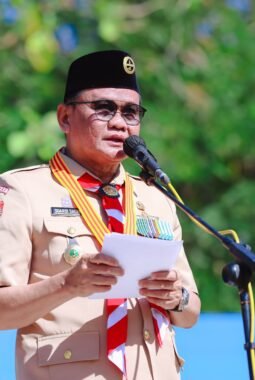 Bupati Barru Pimpin Upacara Hari Peringatan Pramuka ke-63, Ini Harapannya
