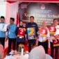 KPU Barru tetapkan nomor urut Paslon Pilkada Barru di kantor KPU Barru, Senin (23/9/2024)