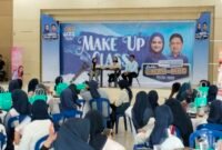 Suasana kegiatan make up class di Bola Soba'e, Barru, Jumat (27/9/2024).