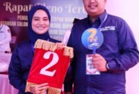Pasangan calon bupati dan wakil bupati Barru nomor urut 2, Ulfah-MHG.