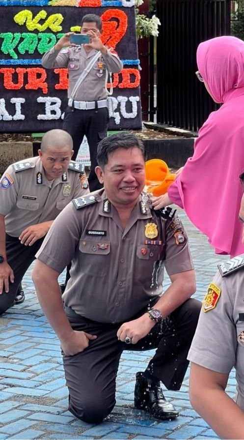 Kanit Paminal Polres Barru, Aipda Gusdianto