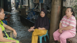 Fitriah, Megawati dan Syanti.
