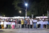 Wali Kota Parepare, H Tasming Hamid melantik 564 Ketua RT dan RW di kawasan Mattirotasi, Senin (16/2/2026) malam.