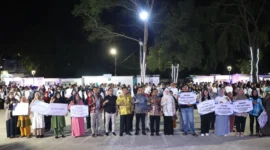 Wali Kota Parepare, H Tasming Hamid melantik 564 Ketua RT dan RW di kawasan Mattirotasi, Senin (16/2/2026) malam.