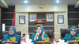 Tim Penggerak PKK Kota Parepare menggelar Rapat Kerja Daerah (Rakerda) di Auditorium BJ Habibie, Rabu (21/1/2026).