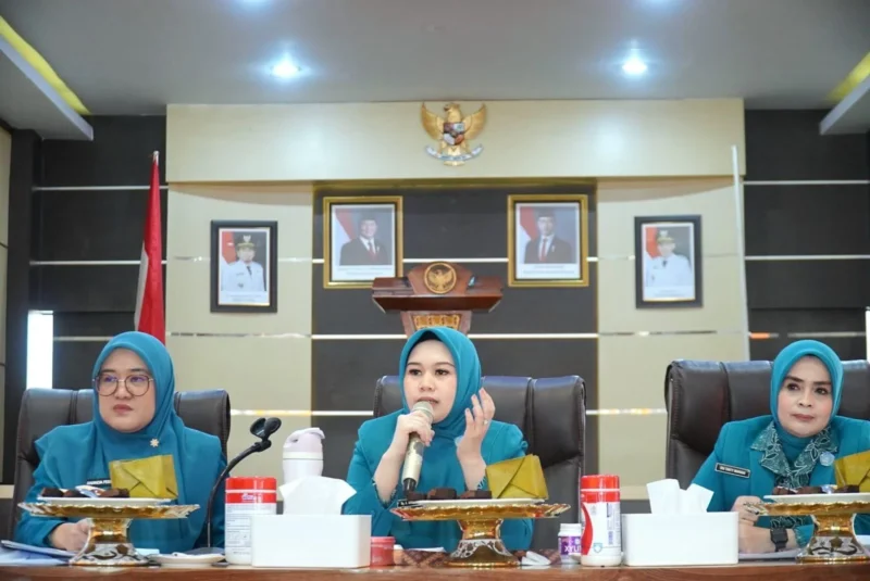 Tim Penggerak PKK Kota Parepare menggelar Rapat Kerja Daerah (Rakerda) di Auditorium BJ Habibie, Rabu (21/1/2026).