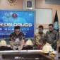 Wali Kota Parepare, Tasming Hamid, menandatangani Naskah Perjanjian Hibah Daerah antara Pemerintah Kota Parepare dan BNN Provinsi Sulawesi Selatan di Makassar, Kamis (13/2/2026).