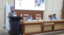 Wali Kota Parepare, Tasming Hamid membuka Musrenbang RKPD Kota Parepare di Ruang Pola Kantor Sekretariat Daerah Kota Parepare, Senin (19/1/2026).