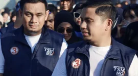 Wali Kota Parepare, Tasming Hamid dan Wakil Wali Kota Parepare, Hermanto (Foto: Ist).