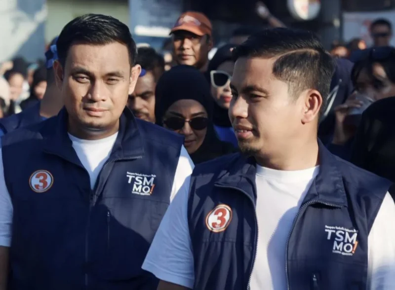 Wali Kota Parepare, Tasming Hamid dan Wakil Wali Kota Parepare, Hermanto (Foto: Ist).