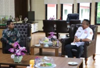 Wali Kota Parepare, Tasming Hamid menerima audiensi pengurus IOF Parepare di ruang kerjanya, Kantor Sekretariat Daerah Kota Parepare, Kamis (8/1/2026).