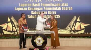 Laporan Keuangan Barru Raih Penghargaan WTP ke-11 dari BPK
