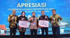 Pemkot Parepare Raih Terbaik I Pengelolaan Sampah dan Lingkungan Asri. (Foto: humas)