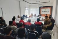 Suasana pertemuan saat RDP di Komisi III DPRD Barru