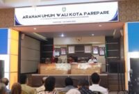 Rapat Koordinasi Peningkatan Kinerja yang dirangkaikan dengan Sosialisasi Manajemen Talenta Pemerintah Kota Parepare di Auditorium BJ Habibie, Kamis (1/10/2026).